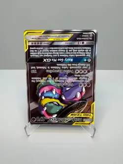Muk & Alolan Muk GX 197/214 Tag Team Alt Art Unbroken Bonds Pokemon TCG NM - Image 2