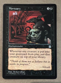 Mortuary - Stronghold - MTG - Magic the Gathering - LP - Image 2