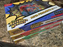 Pokemon TCG Ascended Heroes EX Box 3-Pack (Costco Exclusive Bundle) – NEW ✅ - Image 1