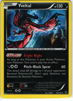 Yveltal 94/162 Holo BREAKthrough Pokemon Lightly Played - Image 1