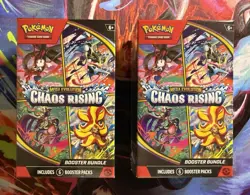 Pokemon Chaos Rising Lot: 2x Booster Bundle 2x Blister Pack 2x Booster Pack - Image 2