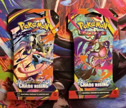 Pokemon Chaos Rising Lot: 2x Booster Bundle 2x Blister Pack 2x Booster Pack - Image 4