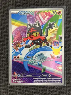 Pokemon First Partner, Illustration Collection Series1 Alolan Starters Promo Set - Image 3