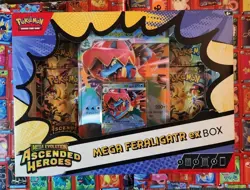 Pokemon TCG Ascended Heroes Mega Feraligatr Ex Box - Brand New & Sealed - Image 1