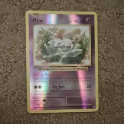 Nintendo Mew 53/108 Holo Rare Jungle Set Basic 40 HP Pokemon TCG English - Image 1