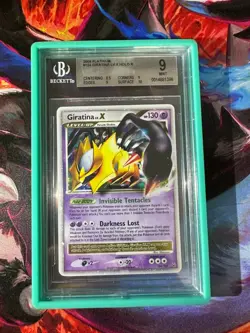 Giratina Lv.X 124/127 D&P: Platinum BGS 9 Mint Pokemon TCG - Image 1