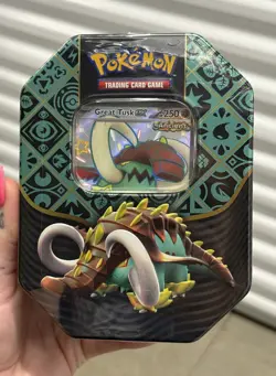 Pokemon Paldean Fates Tin Factory Sealed - Image 1