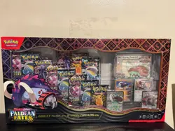 Pokemon TCG Paldean Fates Great Tusk & Iron Treads ex Premium Collection Sealed - Image 2