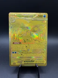 Pokemon TCG Chaos Rising Mega Greninja Ex Mega Hyper Rare 122/086 English NM - Image 1
