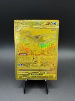 Pokemon TCG Chaos Rising Mega Greninja Ex Mega Hyper Rare 122/086 English - Image 1