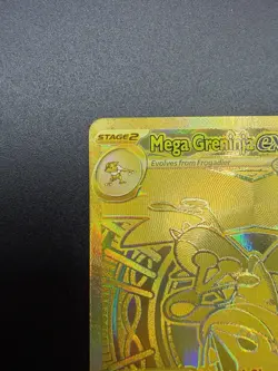 Pokemon TCG Chaos Rising Mega Greninja Ex Mega Hyper Rare 122/086 English - Image 3