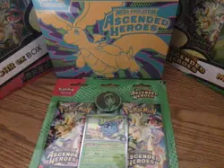 Pokemon Ascended Heroes ETB, Mega Meganium/Emboar EX & 2 pk. NEW-Sealed - Image 3