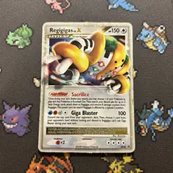 Regigigas LV. X DP30 PL -Ultra Rare Pokemon Card- Black Star Promo (5z) - Image 1