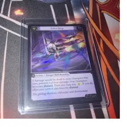 Grand Archive False Step Foil Action Card EN 2024 ALC-EN-206 R #206 - Image 1