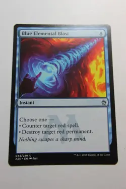 MTG Blue Elemental Blast x1- -Masters 25-Lightly Played - Image 1