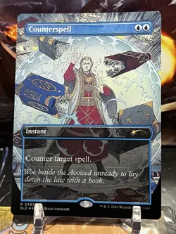 MTG | Counterspell (2497) ✨FOIL✨ [Secret Lair DND] - Image 1