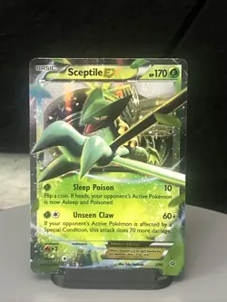 Sceptile EX 7/98 XY - Ancient Origins Ultra Rare - Pokemon TCG - MP - Image 1