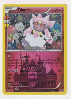 Diancie RC22/RC32 Uncommon Generations Pokemon Holo LP - Image 1