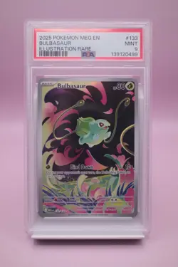 Bulbasaur #133 Pokemon Mega Evolution PSA 9 - Image 1