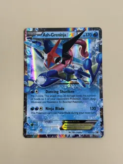 Pokemon TCG Ash-Greninja EX XY133 XY Promo Holo ENG - Image 1