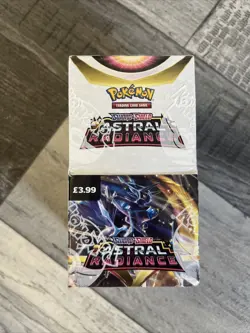 Pokemon TCG Astral Radiance Half Booster Box - 18 Booster Packs Brand New Sealed - Image 1