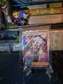 Pokemon TCG Roxie's Performance 112/086 Chaos Rising Full Art Holo NM - Image 1