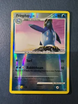 Pokemon TCG Prinplup 59/127 Platinum Reverse Holo NM - Image 1