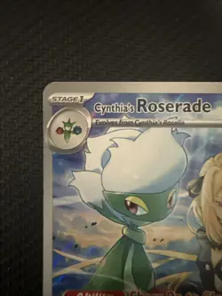 2025 Pokemon Destined Rivals Cynthia's Roserade #184/182 - Image 2