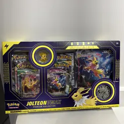Jolteon Vmax Alt Art SWSH184 Pokemon Premium Collection Box Sealed **READ** - Image 1