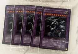 YUGIOH BLUE-EYES ULTIMATE DRAGON QTY 5 - 2005 Ultra Rare Original Print - Image 3