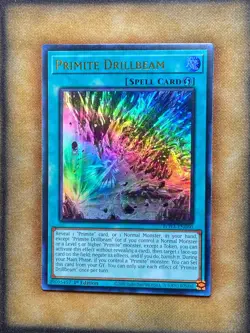 Yugioh Primite Drillbeam ROTA-EN060 Ultra Rare 1st Ed LP - Image 1