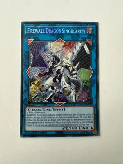 Yugioh - Firewall Dragon Singularity - Secret - 1st - CYAC-EN047 - NM - Image 1
