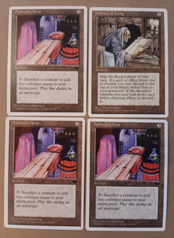 MTG - 41 Vintage Artifact Cards - Perfect Condition - Ashnod's Altar (x3), etc. - Image 2
