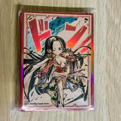 Premium One Piece Card Game Sleeves (Boa Hancock) - x60 sleeves. - Image 1