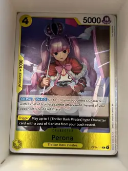 OP14-111 Perona English R One Piece TCG Card Game - Image 1