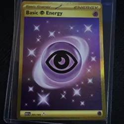 Psychic Energy 207/165 SV: MEW EN-151 Gold Hyper Rare Pokemon Card - Image 1