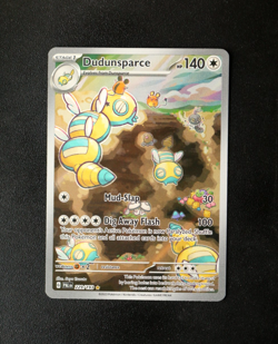 Pokemon Card TCG - Dudunsparce 229/193 Paldea Evolved - Illustration Rare - NM ⭐ - Image 1