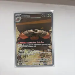 Crustle – 186/182 – Illustration Rare – Destined Rivals ✅ NM/M ✅ Pokemon Card - Image 1