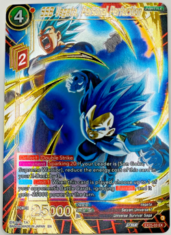 SSB Vegeta Personal Perfection GOLD STAMP Foil Dragon Ball Super Card Game | NM - Image 1