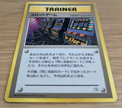Slot Machine Arcade Game Pokemon Banned Promo Trainer Neo Genesis From Japan - Image 3