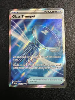Pokemon TCG Glass Trumpet 260/217 Ascended Heroes Ultra Rare NM Card - Image 1
