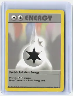 Double Colorless Energy 96/102 Uncommon Base Set Unlimited Pokemon Near Mint - Image 1
