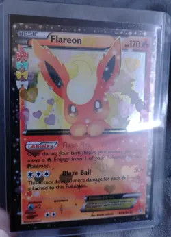 Pokemon Flareon EX Generations RC6/RC32 Holo Rare EX LP/NM 🔥 - Image 1