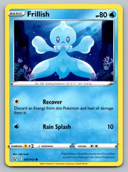 Pokemon TCG SWSH05: Battle Styles Frillish 041/163 - Image 1