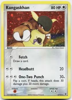 Kangaskhan 6/112 Holo Rare FireRed & LeafGreen Pokemon Holo Lightly Played - Image 1