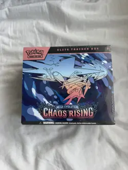 Pokemon TCG: Chaos Rising Pokemon Center Elite Trainer Box Factory Sealed ETB - Image 1