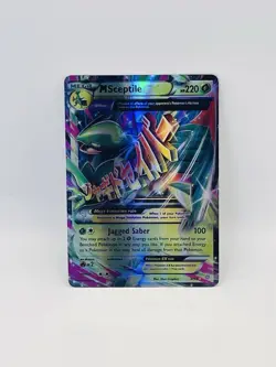 Pokemon M Sceptile EX 8/98 XY Ancient Origins Ultra Rare Holo Mega 220 HP - Image 1
