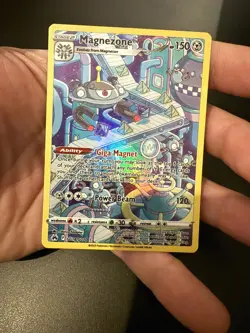 Pokemon TCG Magnezone GG18/GG70 SWSH Crown Zenith Galarian Gallery Full Art - Image 1