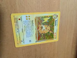 Pokemon TCG Raichu Fossil Holo Rare 1st Edition 14/62 Stage 1 90 HP English - Image 2
