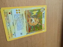 Pokemon TCG Raichu Fossil Holo Rare 1st Edition 14/62 Stage 1 90 HP English - Image 4
